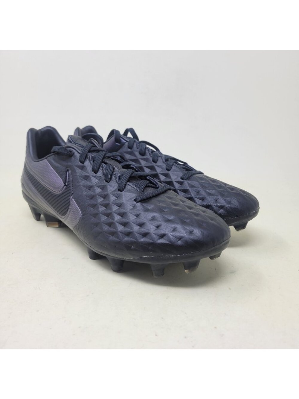 Nike Tiempo Legend 8 Pro FG Soccer Cleats Men's Size 6 Triple Black AT6133-010